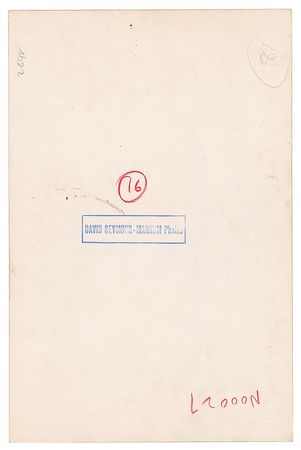 Lot #7299 Audrey Hepburn Original Photograph by David Seymour - Image 2