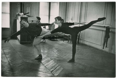Lot #7297 Audrey Hepburn and Lucien Legrand Original Photograph by David Seymour - Image 1