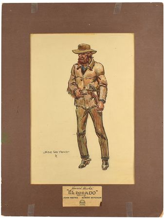 Lot #7006  El Dorado Original Costume Design by