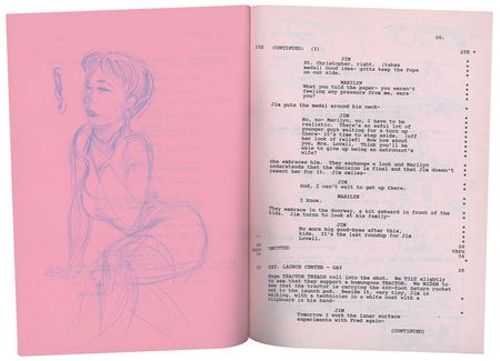 Lot #7399  Apollo 13 Original Script Signed by James Lovell - Image 1
