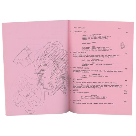 Lot #7399  Apollo 13 Original Script Signed by James Lovell - Image 6