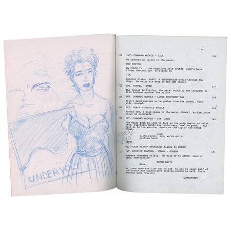 Lot #7399  Apollo 13 Original Script Signed by James Lovell - Image 12