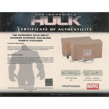Lot #7560 The Incredible Hulk Laboratory Props - Image 6