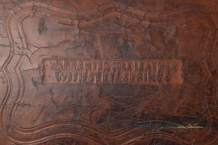 Lot #7053  Old Tucson Studios Antique Trunk Prop Screen-used in High Chaparral - Image 3