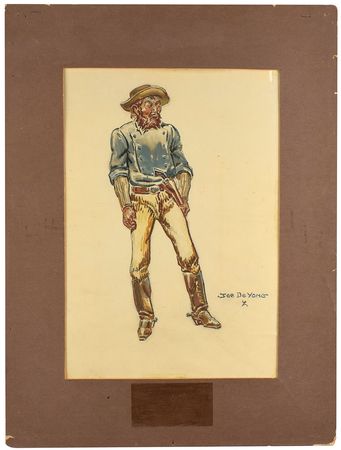 Lot #7007  El Dorado Original Costume Design by
