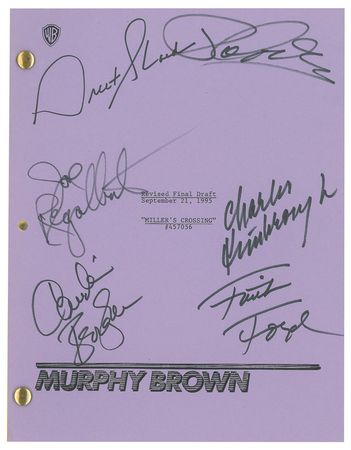 Lot #842  Murphy Brown: Bergen and Ford - Image 1