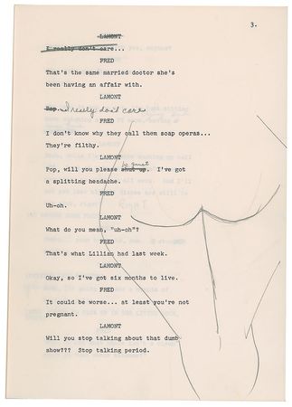 Lot #7461 Redd Foxx's Script for Sanford and Son - Image 3