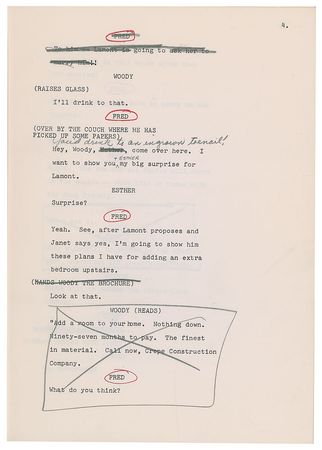 Lot #7466 Redd Foxx's Script for Sanford and Son - Image 2