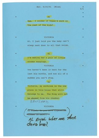 Lot #7470 Redd Foxx's Script for The Royal Family - Image 3