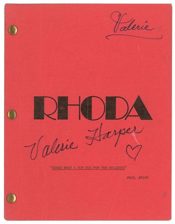 Lot #7474 Valerie Harper's Script for Rhoda - Image 1