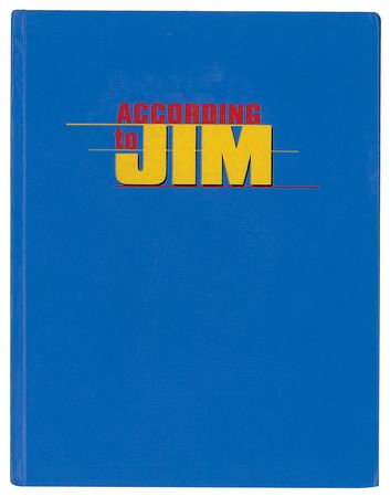 Lot #7434  According to Jim Cast-signed Script - Image 1