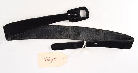 Lot #7290 Marilyn Monroe's Personally-Owned and -Worn Black Velvet Belt - Image 7