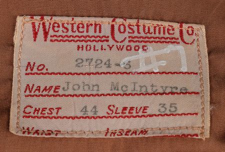 Lot #7092 John McIntire's Screen-worn Shirt from Wagon Train - Image 6