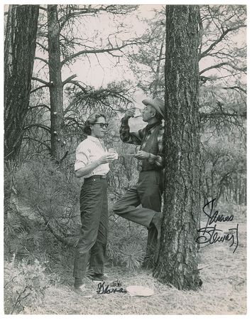 Lot #7096 James Stewart Signed Photograph - Image 1