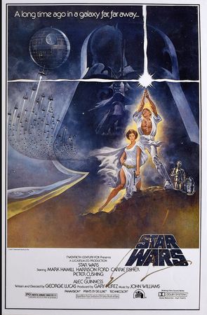 Lot #7552 George Lucas Signed Mini Poster