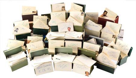 Lot #7135  Hollywood Autograph Collection - Image 1