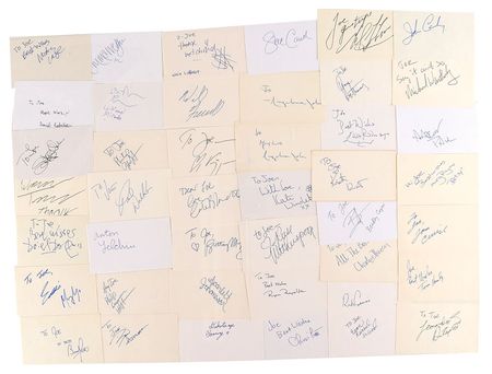 Lot #7135  Hollywood Autograph Collection - Image 6