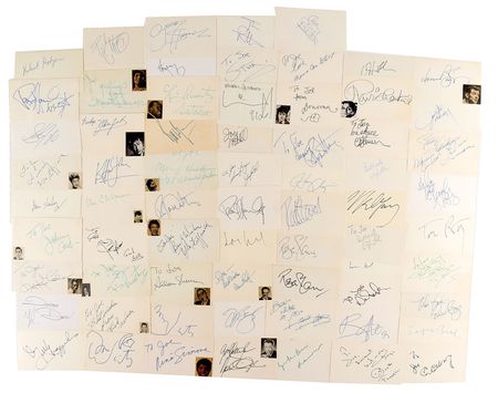 Lot #7135  Hollywood Autograph Collection - Image 7