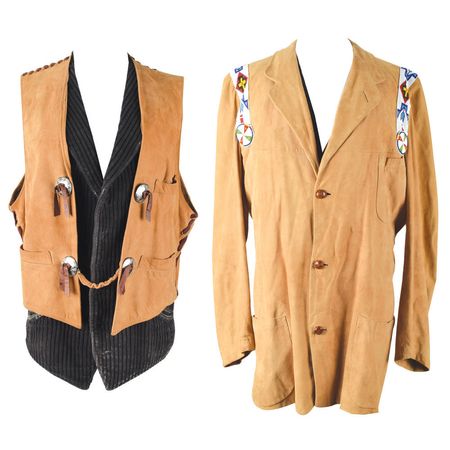 Lot #7051 Coat and Vests from Old Tucson Studios - Image 2