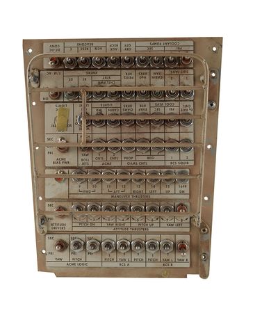 Lot #7558  First Man Screen-used Gemini Capsule Panels - Image 3