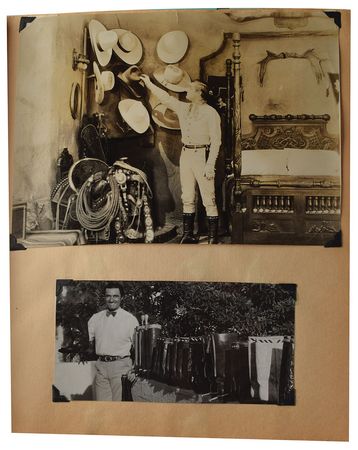 Lot #7107  Western Hollywood Vintage Original Photo Album - Image 5