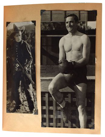 Lot #7107  Western Hollywood Vintage Original Photo Album - Image 13