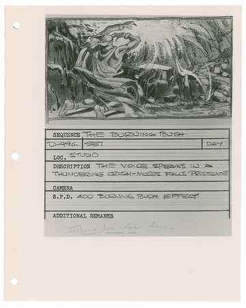 Lot #7069 The Ten Commandments Production Design Binders - Image 5