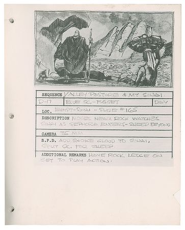 Lot #7069 The Ten Commandments Production Design Binders - Image 12
