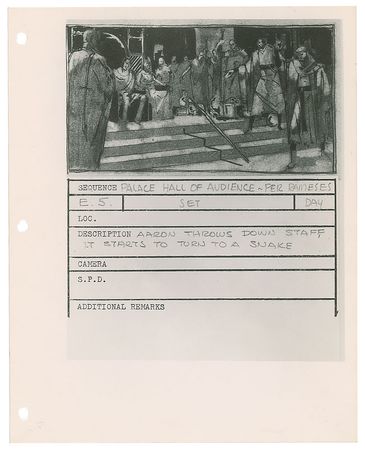 Lot #7069 The Ten Commandments Production Design Binders - Image 13