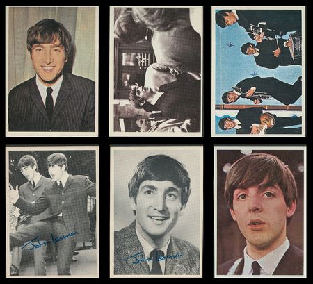 Lot #687 1964 Topps Beatles Complete and Near Complete Sets (4) with Rare Beatles Binder! Card Sets - Image 1