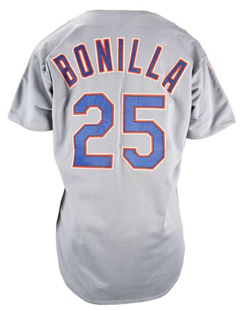 Lot #750 Bobby Bonilla Game-Worn 1992 New York Mets Jersey Game-Worn Jersey - Image 2