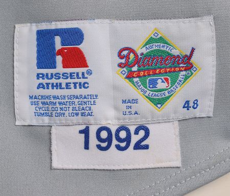 Lot #750 Bobby Bonilla Game-Worn 1992 New York Mets Jersey Game-Worn Jersey - Image 3