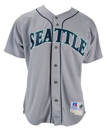 Lot #711 Ken Griffey, Jr. Game-Worn 1998 Seattle Mariners Jersey Game-Worn Jersey - Image 1
