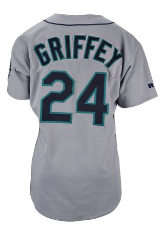 Lot #711 Ken Griffey, Jr. Game-Worn 1998 Seattle Mariners Jersey Game-Worn Jersey - Image 2
