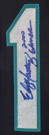 Lot #715 Edgar Martinez Game-Worn 2000 Seattle Mariners Jersey Game-Worn Jersey - Image 1