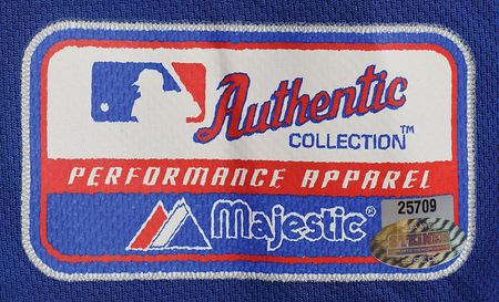 Lot #716 Pedro Martinez Pregame-Worn 2007 New York Mets Jersey - Image 3