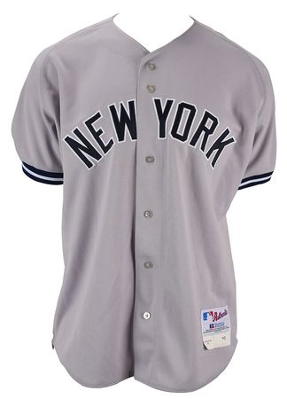 Lot #866 Joe Torre Game-Worn 2000 New York Yankees Jersey Game-Worn Jersey - Image 1