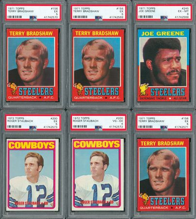 Lot #693 1971-74 Topps Basketball and Football Shoebox Collection (1,800+) Basketball Card Collection - Image 1