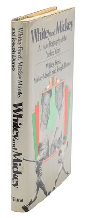 Lot #815 Mickey Mantle and Whitey Ford Signed Book - Image 2