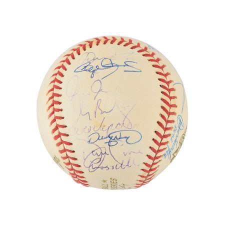 Lot #838 NY Yankees: 2000 Signed Baseball - Image 6