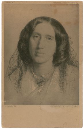 Lot #324 George Eliot: Eliot requests 