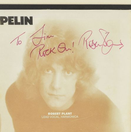 Lot #408 Led Zeppelin: Extraordinary fully signed Zeppelin debut album - Image 5