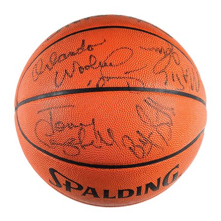 Lot #709 Football and Basketball Signed Football and Basketball Collection - Image 13