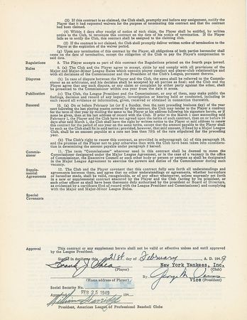Lot #854 Spec Shea Signed Contract - Image 1