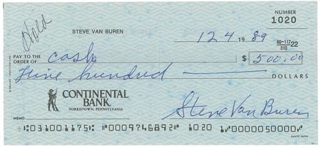 Lot #754 Steve Van Buren - Image 1
