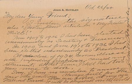 Lot #744 Baseball Letters Signed Letters - Image 3