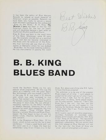 Lot #446 B. B. King - Image 2