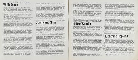 Lot #381 Blues Legends Program - Image 2
