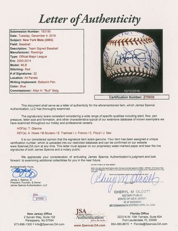 Lot #700 Baseball: 2000s Teams Signed Baseballs - Image 33