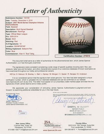 Lot #700 Baseball: 2000s Teams Signed Baseballs - Image 57